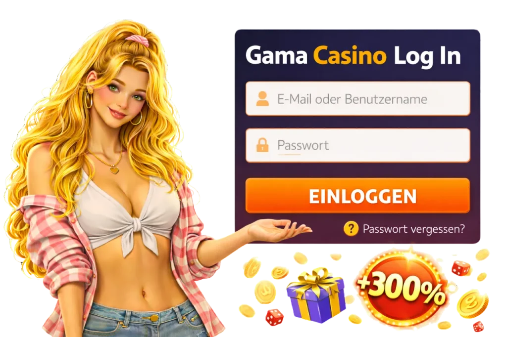 gama casino login